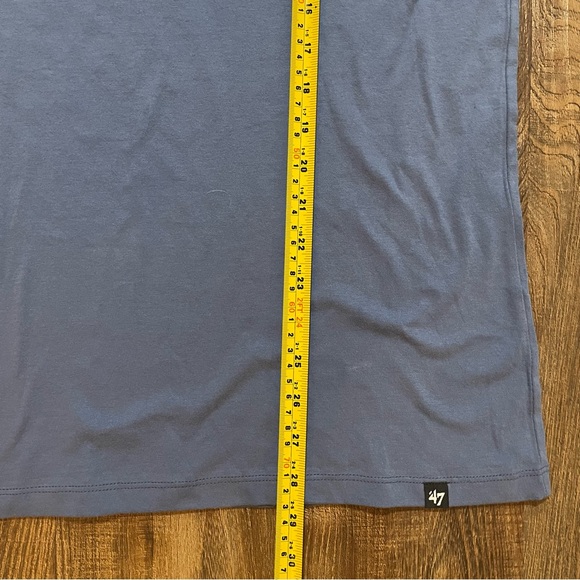 47 Brand Blue and Red Giants Short Sleeve Tee - Picture 6 of 8